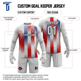 Custom Fusion Weave Soccer Goalkeeper Jersey Set